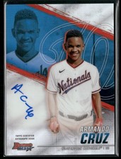 2021 Bowman's Best #B21-AC Armando Cruz Best of 2021 Autographs Refractor