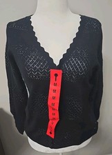 Frye Women's Pointelle Cardigan size Medium