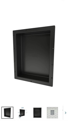 Tile Redi RN1620S Shower Niche Soap Shampoo Shelf 16'' x 20'' x 4''