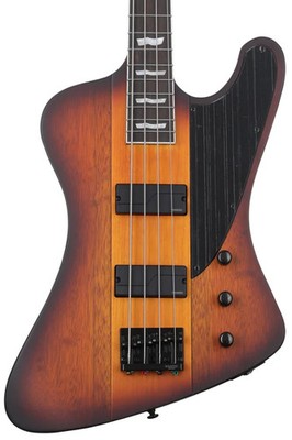 ESP LTD Phoenix-1004 Bass Guitar - Tobacco Sunburst Satin