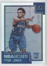 2015-16 Panini NBA Hoops Rookies Silver 123/299 Tyus Jones #293 Rookie RC 7i2
