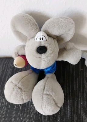 Diddl Plüschmaus mit Bleistift & Rucksack ca. 24 cm   Depesche   Kuscheltier 