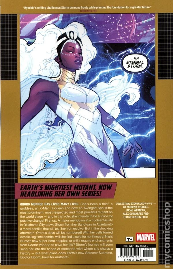 Storm TPB By Murewa Ayodele #1-1ST NM 2025 Stock Image - Image 2 of 2