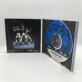 Virtua Cop 2 (Sega Saturn,1996) from japan good Used
