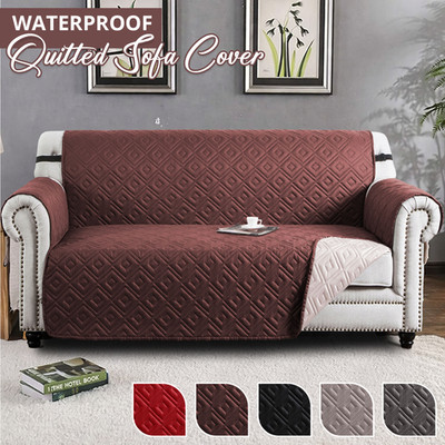 Sofabezüge Wende Schonbezug Couch Schoner Garnitur 1/2/3 Sitzer Premium