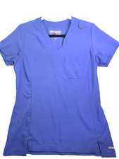 Grey  s Anatomy by Barco Women  s Scrub Set Size Small Blue Top Jogger Pants