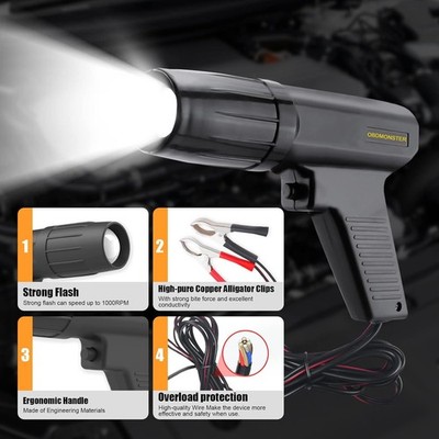 Engine Timing Light Gun Ignition Tester For Dodge Ram 1500 2500 SLT