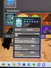 World Zero Perfect Fortress Armor