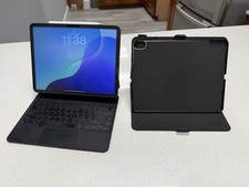 Apple iPad Air 13" M2 2024 128GB Wi-Fi Purple Bundle - Pencil Pro Keyboard Case