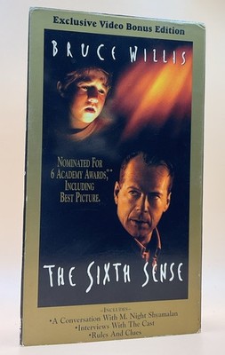 The Sixth Sense VHS 2000 Special Edition Haley Joel Osment **Buy 2 Get 1 Free**