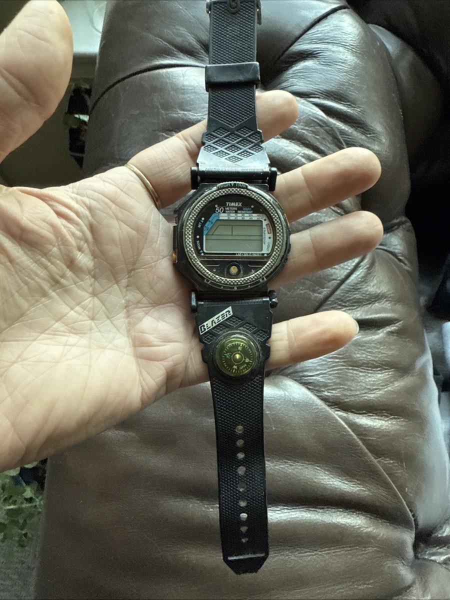 0 Vintage Digital Watch High Timex - Blazer タイメックス Tide 