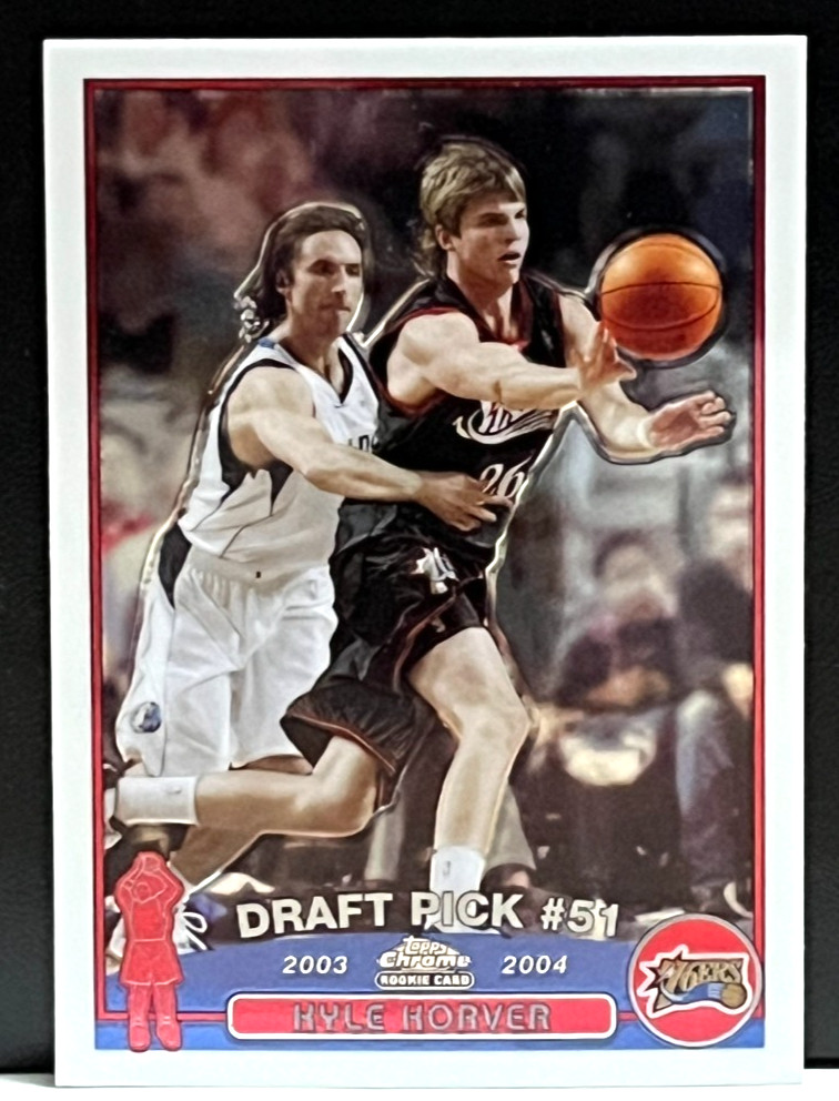 Kyle Korver 2003-04 Topps Chrome #153 (Nice Sharp Corners!!!) Rookie Card