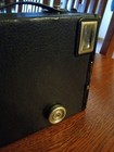KODAK BROWNIE TARGET 6-16 BOX CAMERA ART DECO BLACK & SILVER MADE IN U.S.A. — photo 6