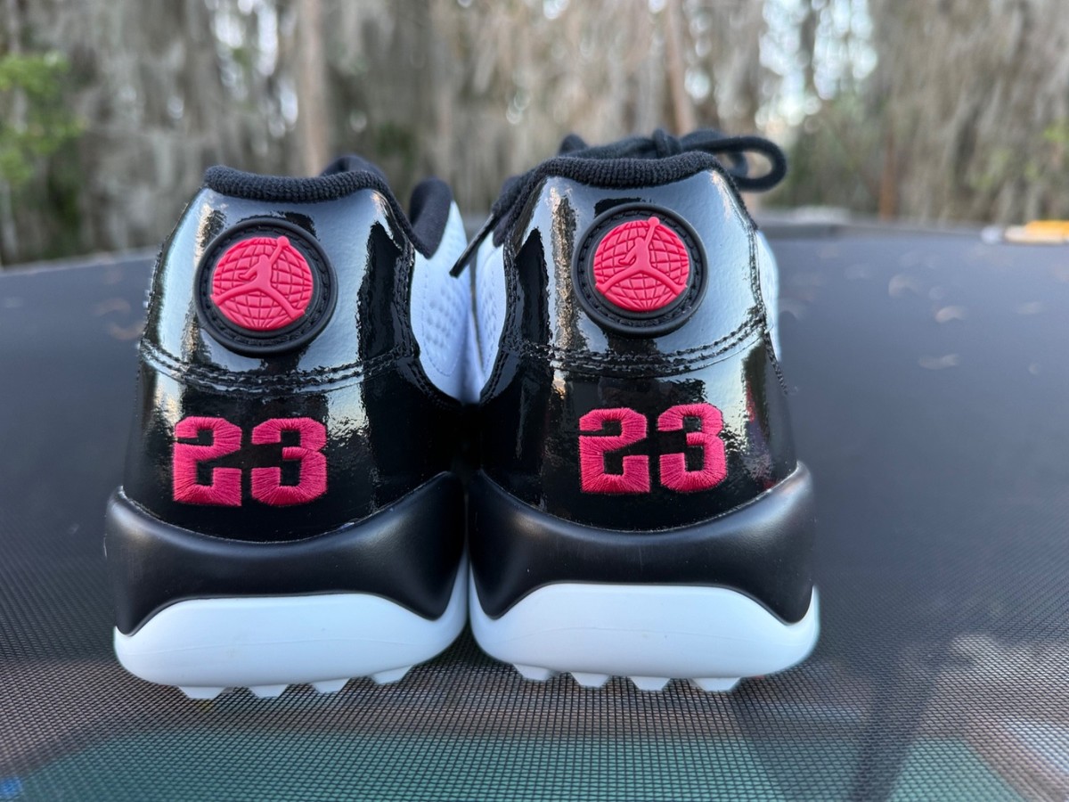 NEW Jordan 9 Retro Low Golf White Black True Red Size 12 (FJ5934