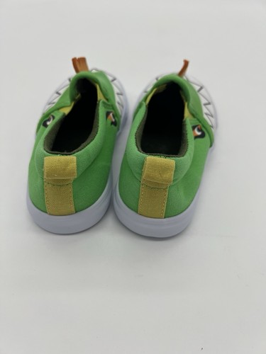 NWT Cat & Jack Kid Slip on Sneakers Size 9T Eddy Dinosaur - Picture 4 of 6