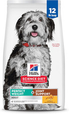 Adult Perfect Weight  Joint Support Dry Dog Food, Chicken, 25 Lb. Bag
