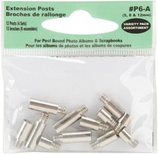 Pioneer Extension Posts 5mm, 8mm  12mm Variety Pack 12/Pkg