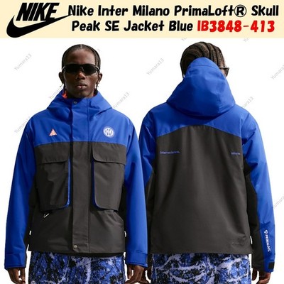 Nike Inter Milano PrimaLoft  Skull Peak SE Jacke Blau IB3848-413 US Gr.