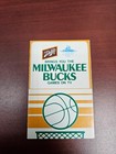 ES25 Milwaukee Bucks/Warriors 1977/78 NBA Basketball Pocket Schedule - Schlitz — photo 1