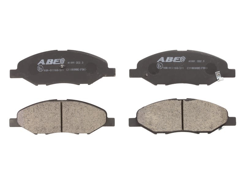 Plaquettes de frein ABE C11080ABE pour rénovation du freinage avant CUBE 1.4