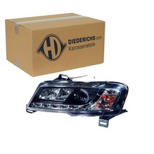DIEDERICHS TUNING H1 SCHEINWERFER SATZ KLARGLAS SCHWARZ passend für FIAT STILO