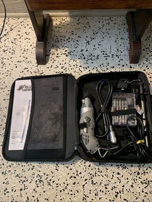 Blue Hawk BTA 20201 Rotary Tool Kit Oscillating used Only A Few Times Dremel