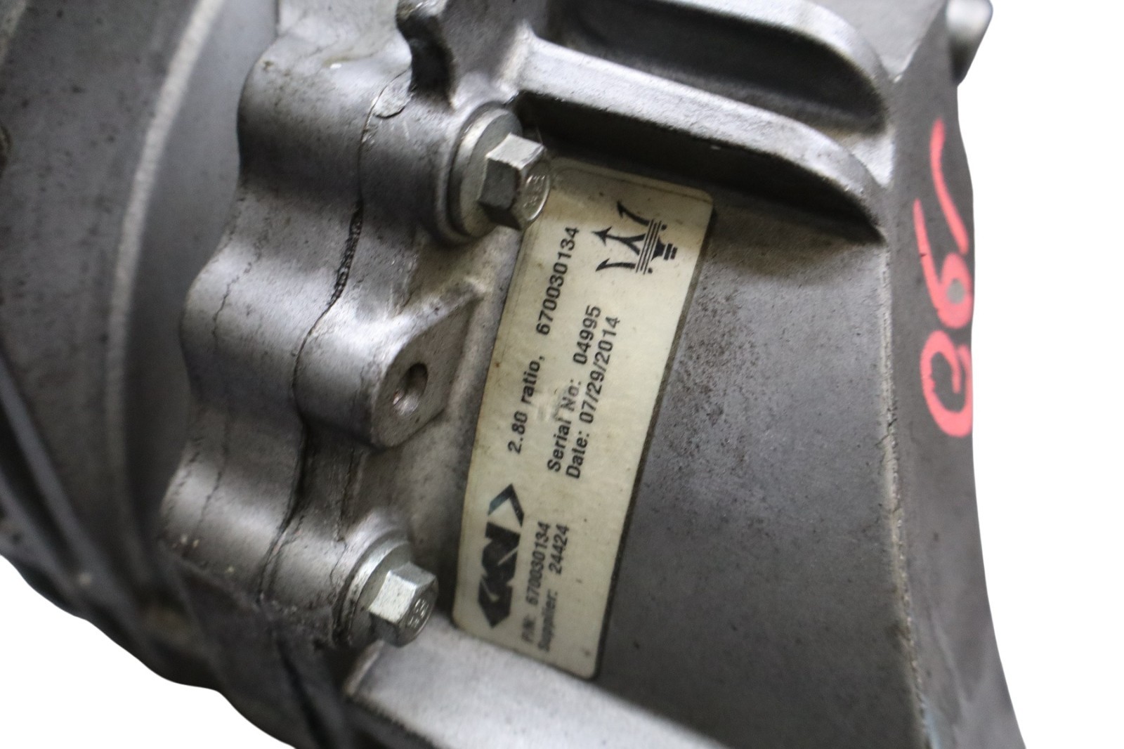 14-24 Maserati Quattroporte M156 Rear Differential Axle Carrier 670009608 Oem