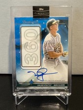 2023 Topps Luminaries Home Run Kings A's Mark McGwire On Card Auto /5