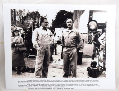 Gene Hackman Sheb Wooley Hoosiers Movie Set In New Richmond Indiana Photopraph