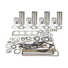 Basic Engine Rebuild Kit. Less Bearings With Stepped Head Pistons