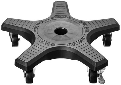 Bosmere 16'' Plant Caddie  HeavyDuty Rolling Plant Stand with Locking Wheels, ...
