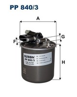 Filtron Kraftstofffilter PP 840/3 FüR Infiniti MERCEDES-BENZ