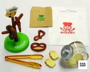 Mini Collection Japanese Rabbit Sweet Shop Fresh Bread Set Figur lose