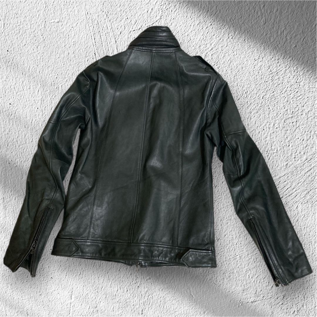 Shellac rider's leather jacket lamb - image 2