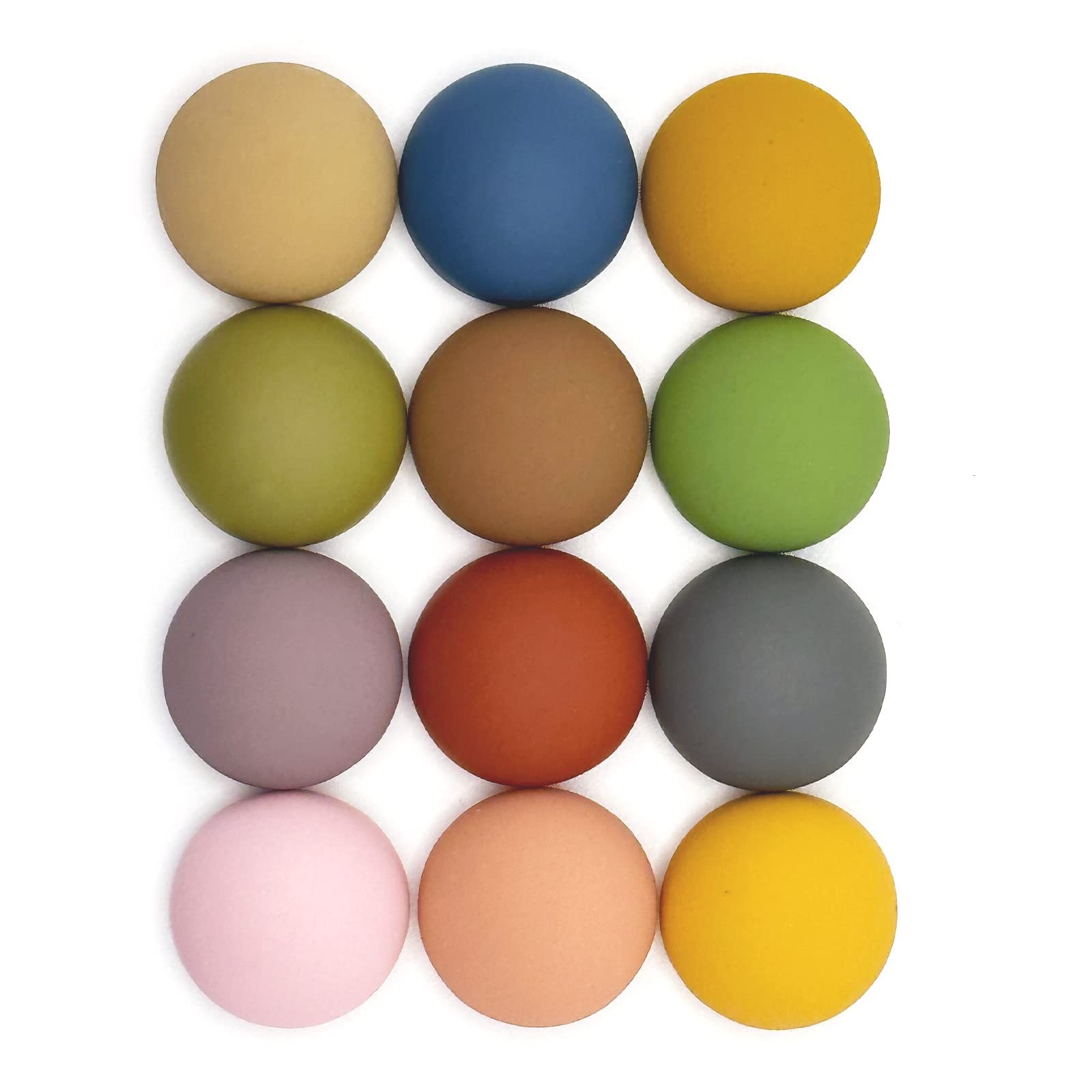 12PCS Strong Fridge Magnets, Colorful Decorative Matte Refrigerator Magnets, ...