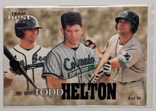 1998 Team Best Player of the Year Contenders Todd Helton 112/400 #4