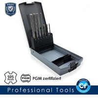 7 Tlg. Sds Plus Bohrhammer Set 5-12Mm Profi Hammerbohrer Steinbohrer Betonbohrer