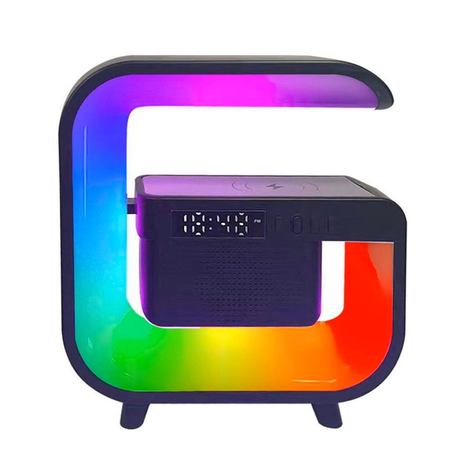 G3 Mini RGB Wireless Charging Bluetooth Smart Speaker - Blac