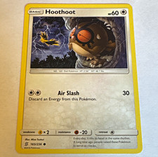 The Pokémon Company Hoothoot 165/236 SM Unified Minds Eng HP60 2019 on eBay
