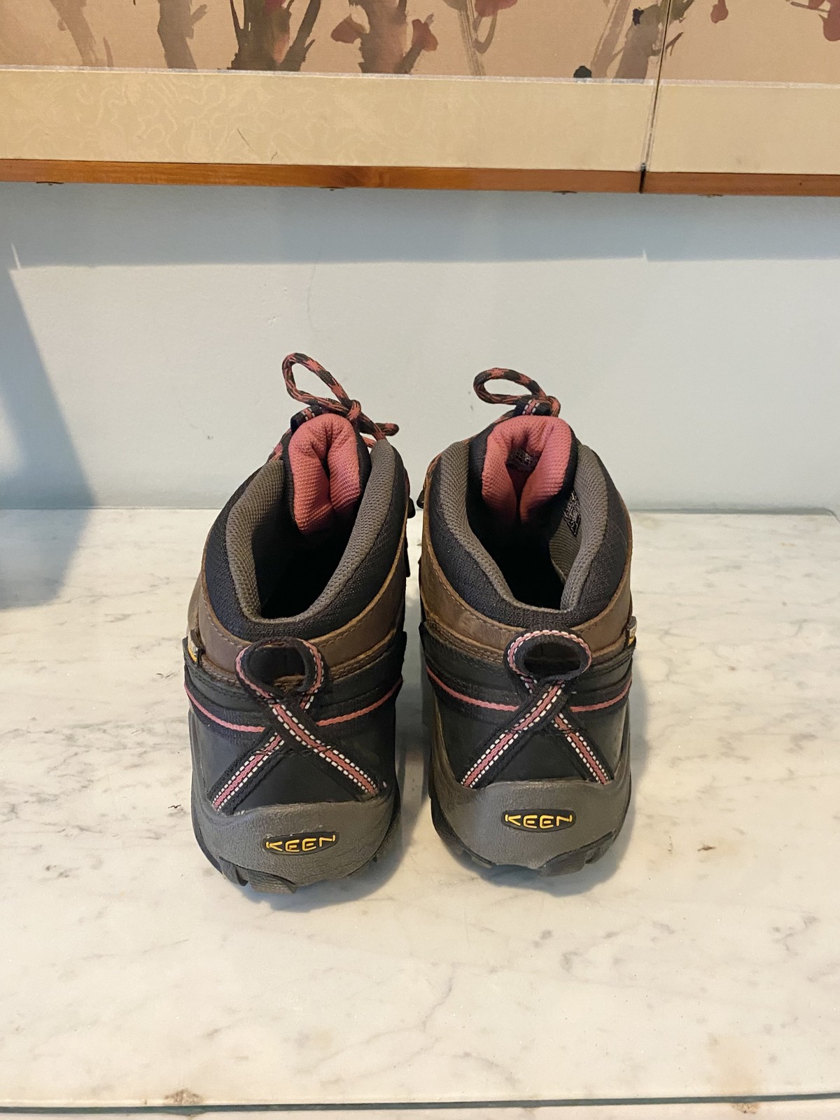 Stivali da trekking impermeabili Keen Targhee II da donna taglia 8 5 scarpe da trail outdoor