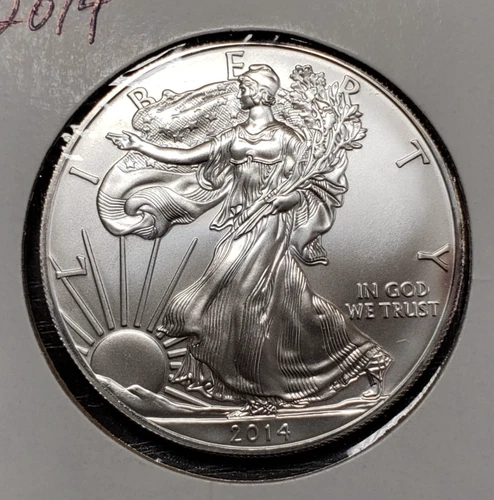 2014 American Silver Eagle 1 oz .999 Fine Silver Uncirculated