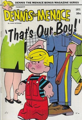 Dennis the Menace Bonus Magazine Series No.95 / 1971 Fawcett Publications