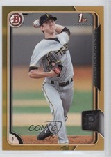 2015 Bowman Draft Gold 15/50 Brandon Waddell #77 5x0