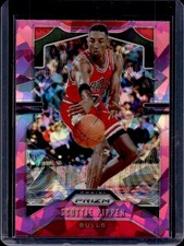 2019-20 Panini Prizm Scottie Pippen Prizm Pink Ice #10 Bulls