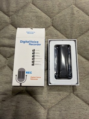 Professional Digital Voice Recorder 8gb Black New Open Box