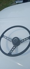 Vintage 1970s Amc Jeep Black Steering Wheel Oem Used Look Vintage 1970s Amc Jeep Black Steering Wheel Oem Used Look