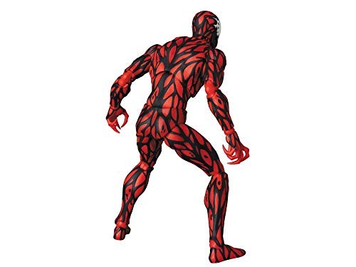 MAFEX Carnage Comic Ver. Action Figure - 160mm, Highly Detailed