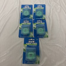 LOT OF 5 Oral-B Complete SATIN Dental Floss MINT Flavor 54.6 yd each