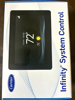 Carrier Infinity System Control Programmable Wi-Fi Touchscreen Thermostat Alexa
