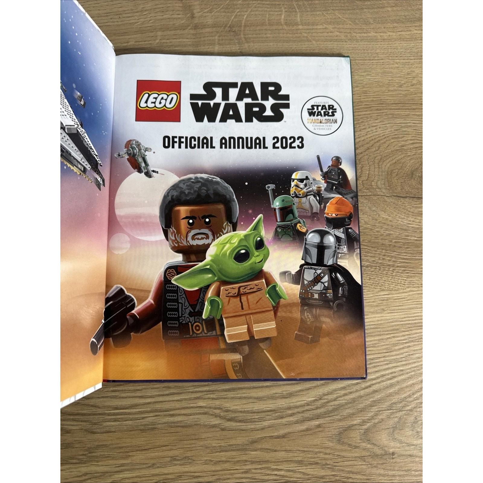 LEGO® Star Wars The Mandalorian Official Annual 2023 Disney With Action Figure image 9